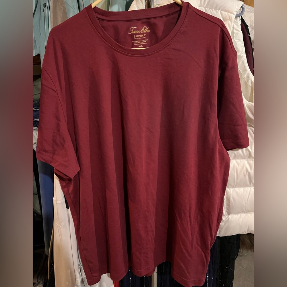 Men's Burgundy T-Shirt